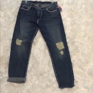 Ripped True Religion Jeans